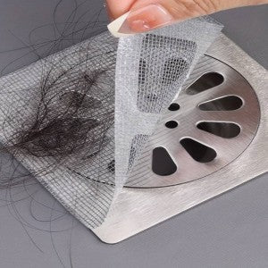 (pack Of 10) Multifunctional Net Sticker Drainer Net For Bathroom - Kitchen