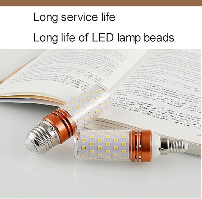 E14 LED Corn Light Lamp Bulb | 3 in 1 light modes