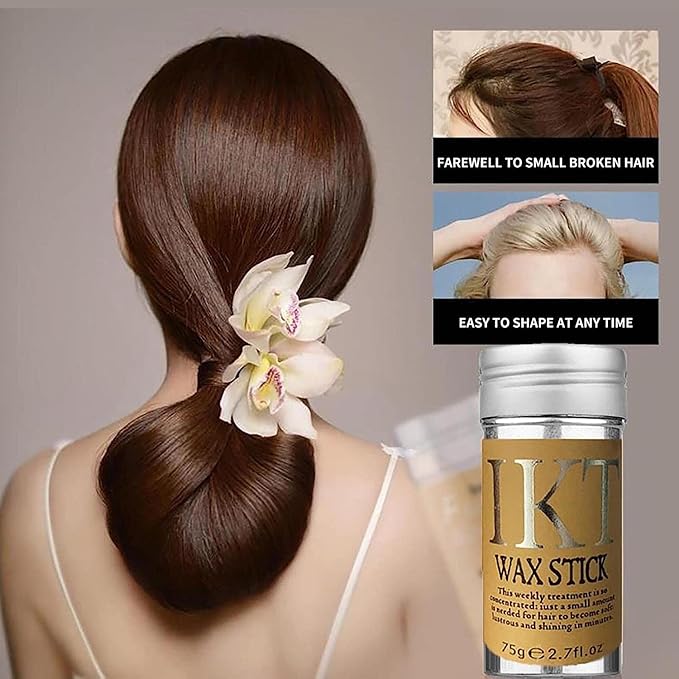 TVLV Hair Wax Stick Broken Hair Finishing Styling Stick for Broken Hair,