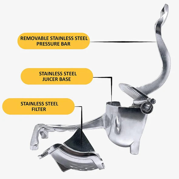 Manual Juice Extractor | FRUIT HAND PRESSURE JUICER SQUEEZER