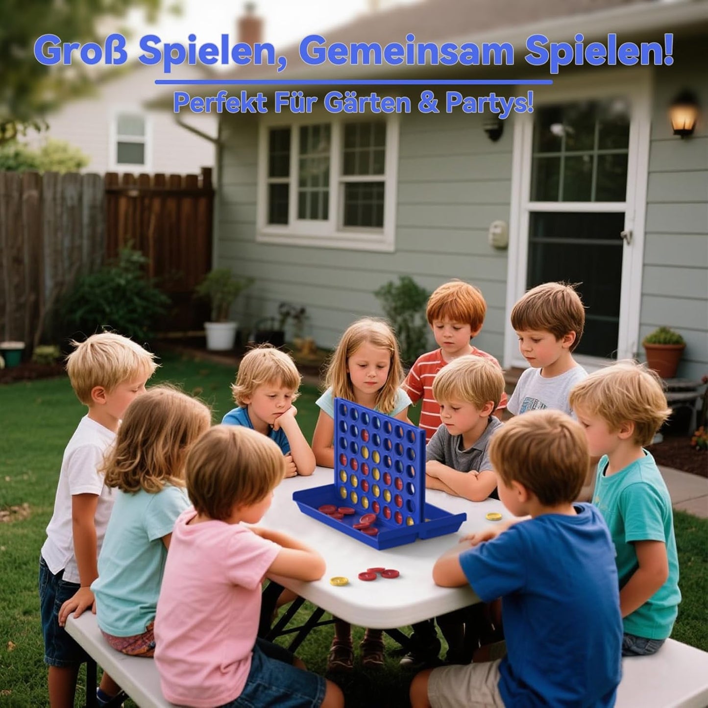 4 IN A ROW Board Game for Kids / Travel Board Game