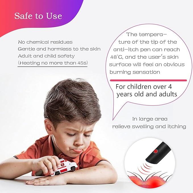 Mosquito Bite Helper - Insect Bite Relief, Useful for Summer, Helps Children,