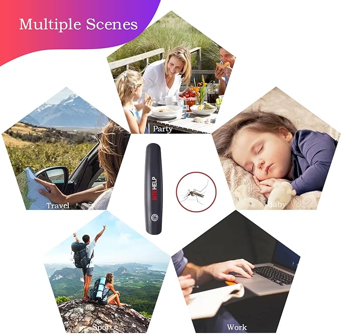 Mosquito Bite Helper - Insect Bite Relief, Useful for Summer, Helps Children,