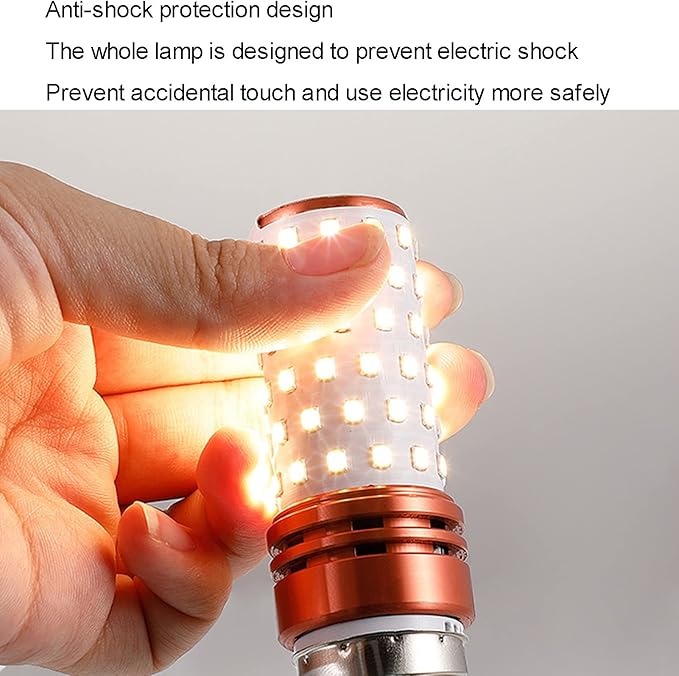 E14 LED Corn Light Lamp Bulb | 3 in 1 light modes