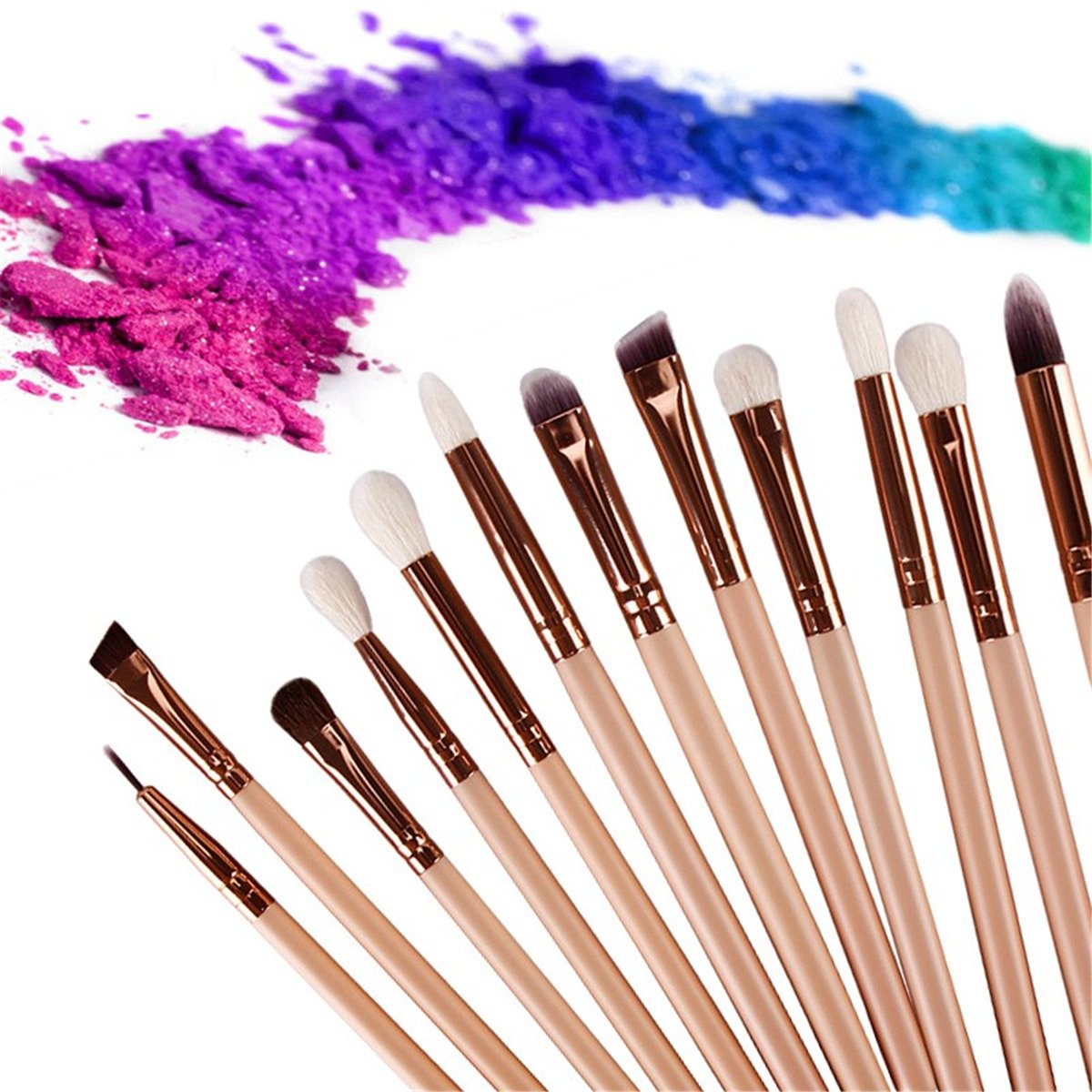 Make Up Eye Brushes Set, Lover Bar 15pcs Makeup Brush- with Travel