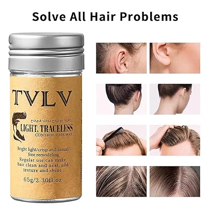 TVLV Hair Wax Stick Broken Hair Finishing Styling Stick for Broken Hair,