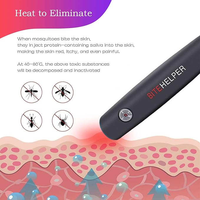 Mosquito Bite Helper - Insect Bite Relief, Useful for Summer, Helps Children,