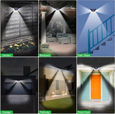 SOLAR INTERACTION WALL LAMP BK-114 | Outdoor Motion Sensor Solar Light