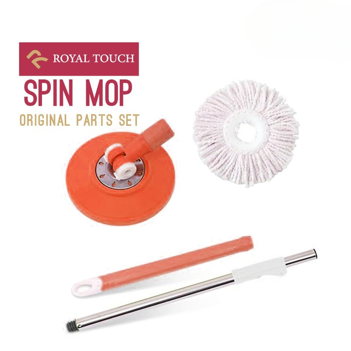 360 Degree Rotating Spin Mop - Original Replacement Parts for Home, Kitchen