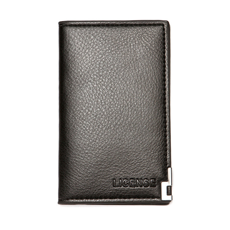 Men PU Leather Wallet Business Clutch Bag Multi Card Slot Credit Card