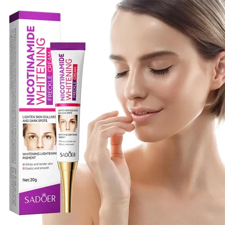 Nicotinamide Whitening Freckles Cream Remove Melasma Dark Spot Acne Marks Lightening Melanin