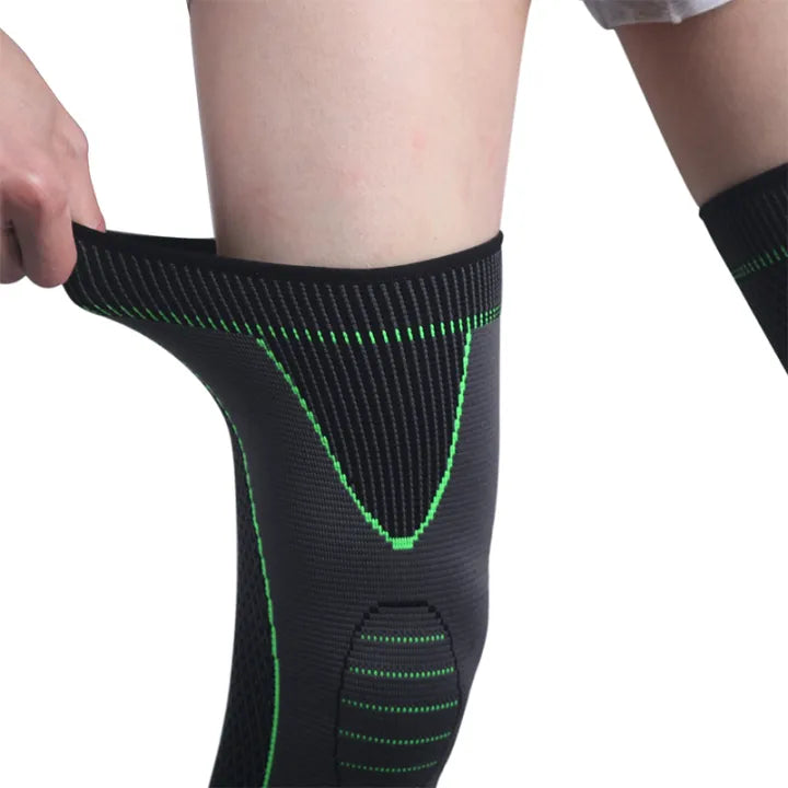 1 PCS Compression Knee Pads Support Sleeve Protector Elastic Kneepad Brace Spring