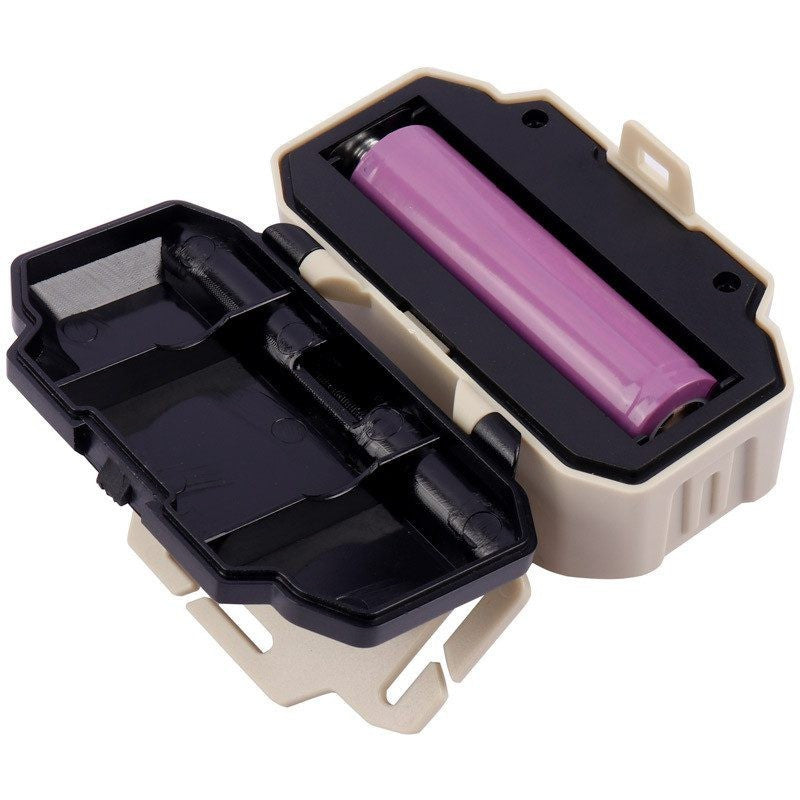USB Rechargeable LED Miner's Headband Flashlight Lighted with Sensor Camping Work Light