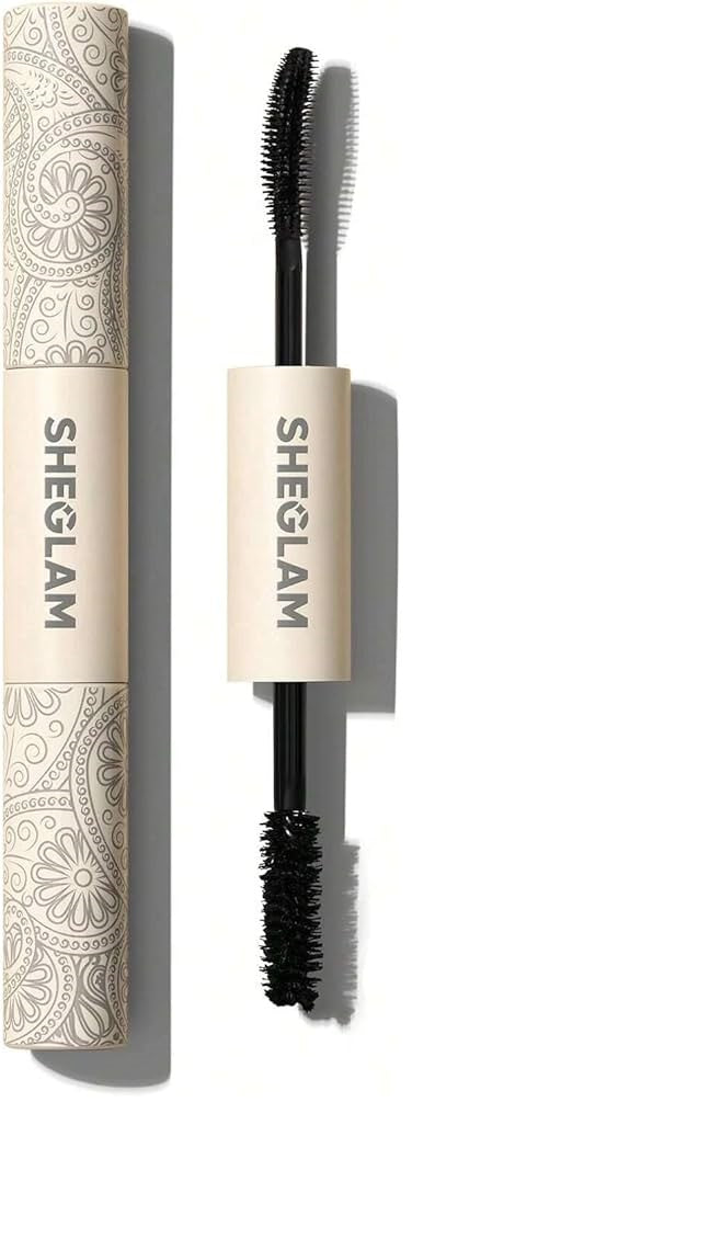 SHEGLAM 2 In 1 Black Volume and Length Waterproof Mascara