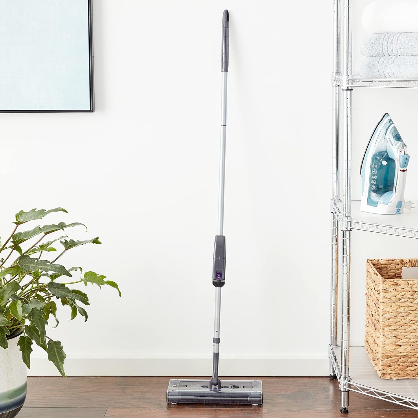 swivel sweeper, for cleaning purpose. Cordless Sweeper.