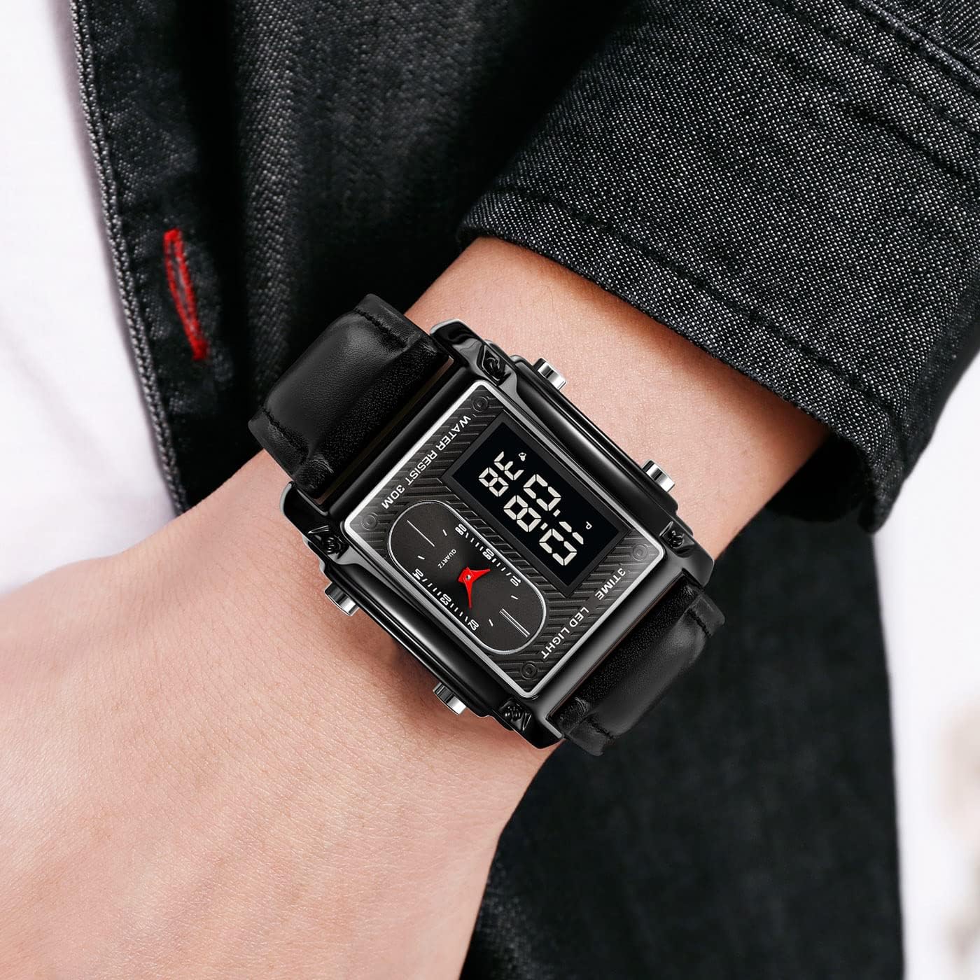 Original Skmei 1868 Boys New Style Design Famous Watch Digital Analog Mens