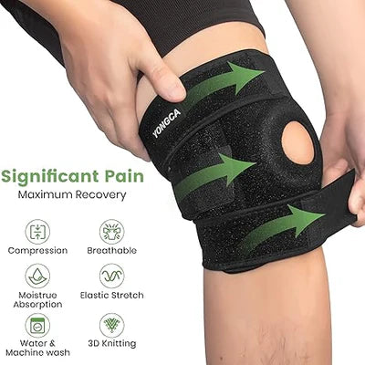 Adjustable Knee Cap Support kneepad Adjustable Sports Leg Knee Brace Wrap knee