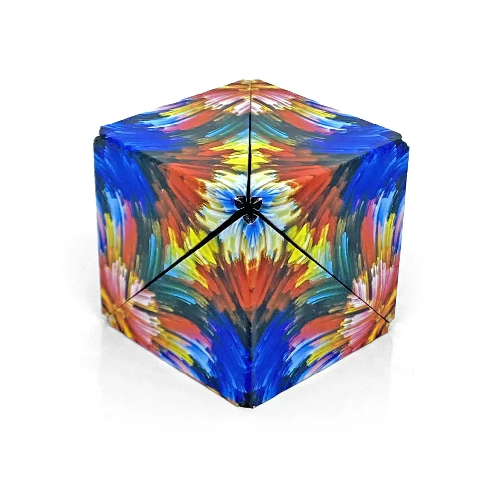 1pc 3D Magic Cube Geometric Space Three-dimensional Decompressing Toy - Shashibo Cube