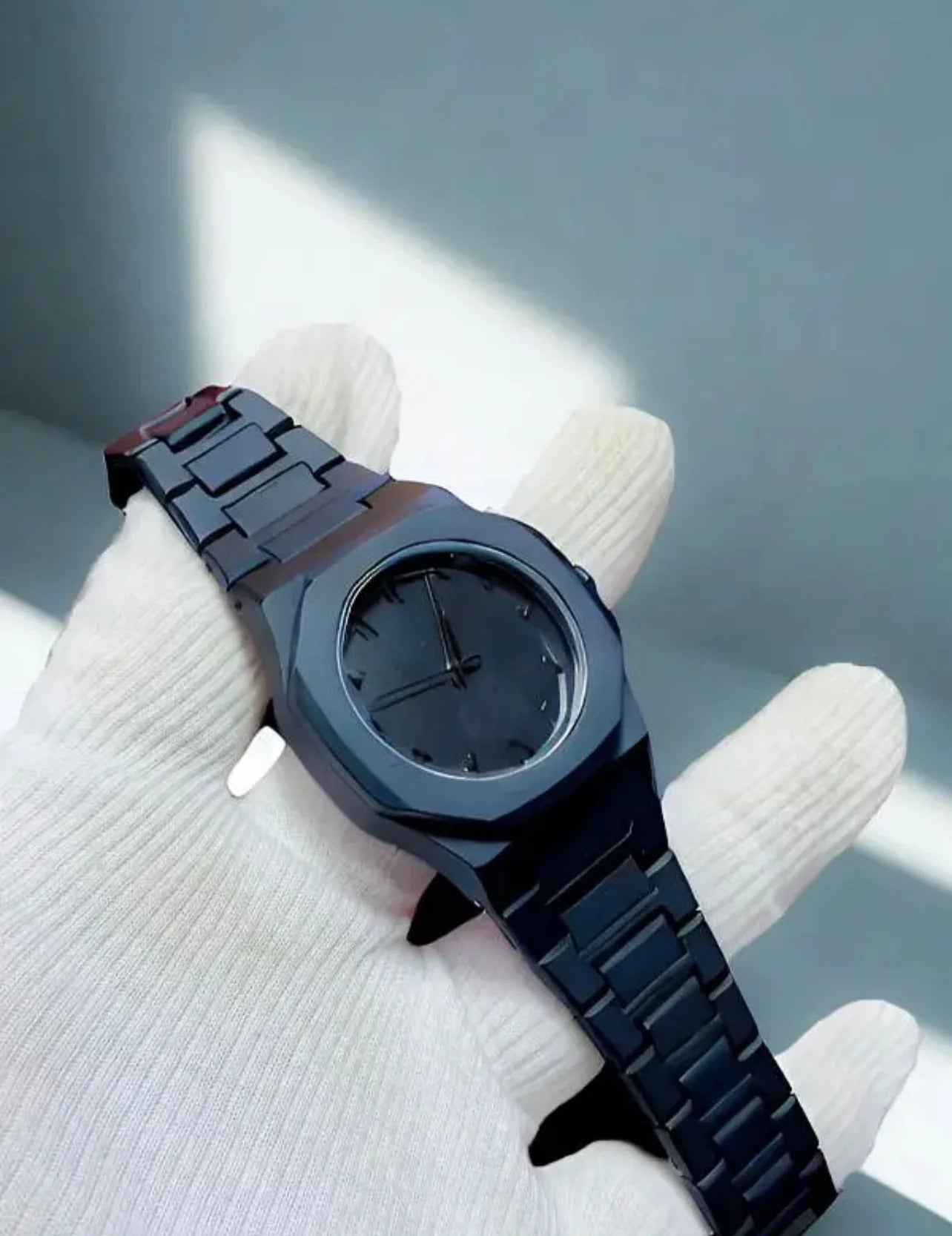 Full BLACK AURA Quartz Watch Lightweight Design, , Premium Quality &