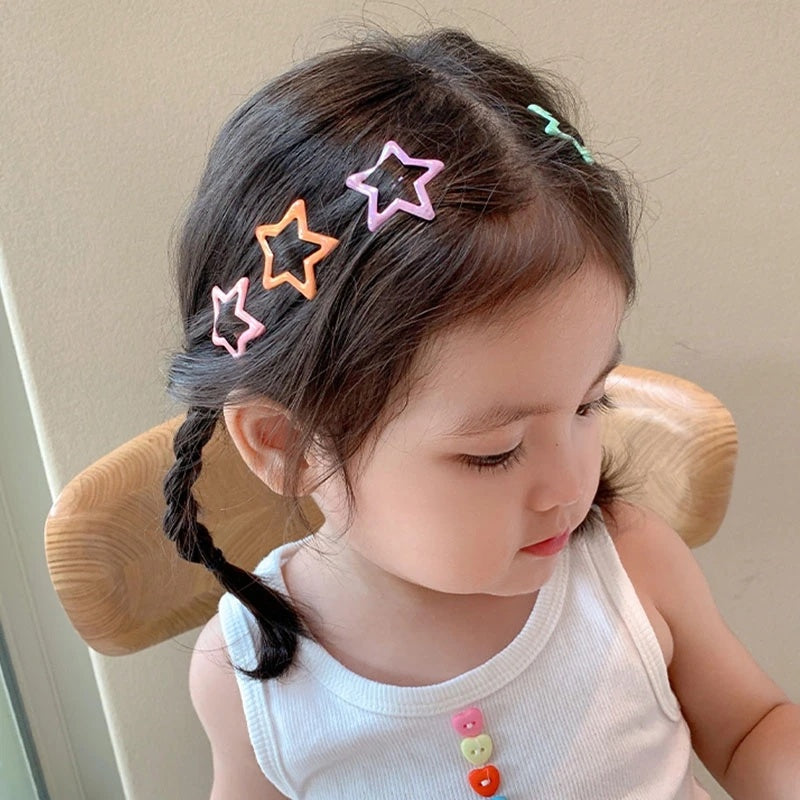 Pack Off 06 Star Design Girl Hair Clip | Hair Clip For