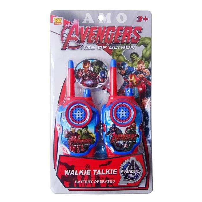 Spiderman Walkie Talkie Toy Set for Kids Fun Two-Way Radio Communication