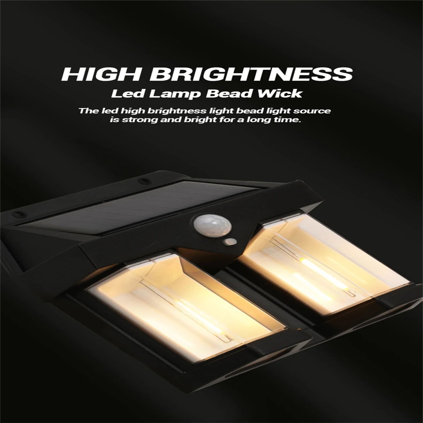 Solar Sensor Light | Solar Interaction Wall Lamp with Warm Light |