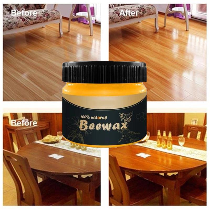 Liquid Wood Seasoning Beewax Polish - Complete Solution Furniture Care Polishing Beewax