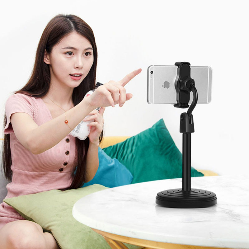 Multifunction Mobile Tripod Stand Mini Tripod Stand Mobile Holder Adjustable Height &