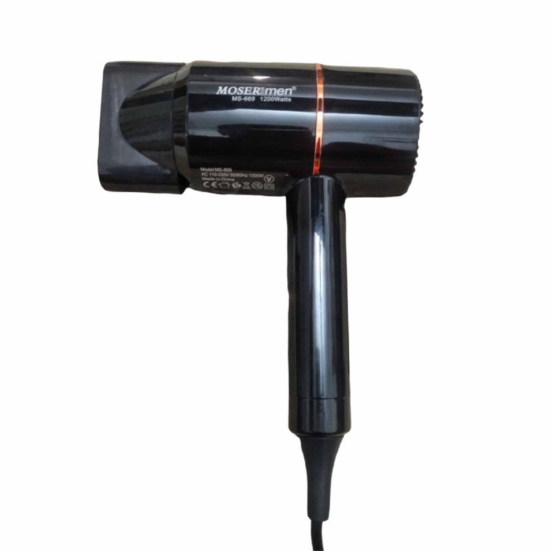 Mosermen 1200W Hair Dryer | Fast Drying, Stylish Design For Men And
