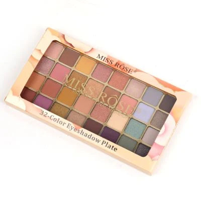 Miss Rose 32 Color Matte & Makhmally Eyeshade Kit / Missrose Color