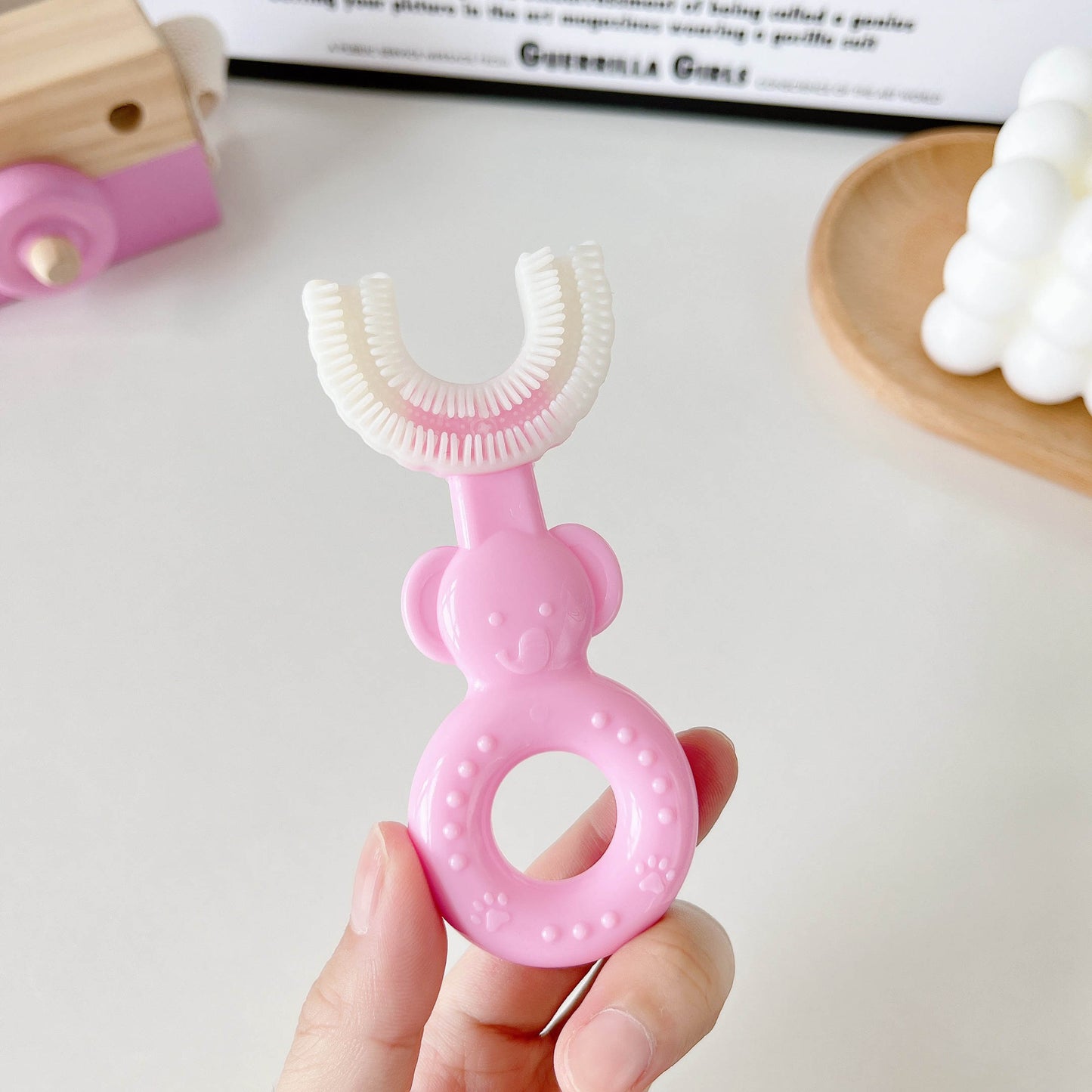1 PC - 360 Degree U-Shaped Baby Tooth brush Children Child Tooth