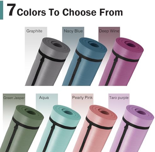 Yoga Mat Non-slip Exercise Gym Flooring Mat Premium Quality For Men And