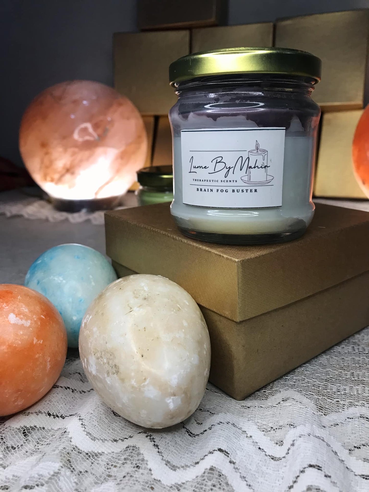 Brain Fog Buster Smell the Espresso, No More Depresso! Handcrafted Soy