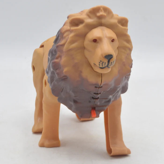 Battery Operated Lion with Light Sound & Walk, Funny Electric Lion Cartoon