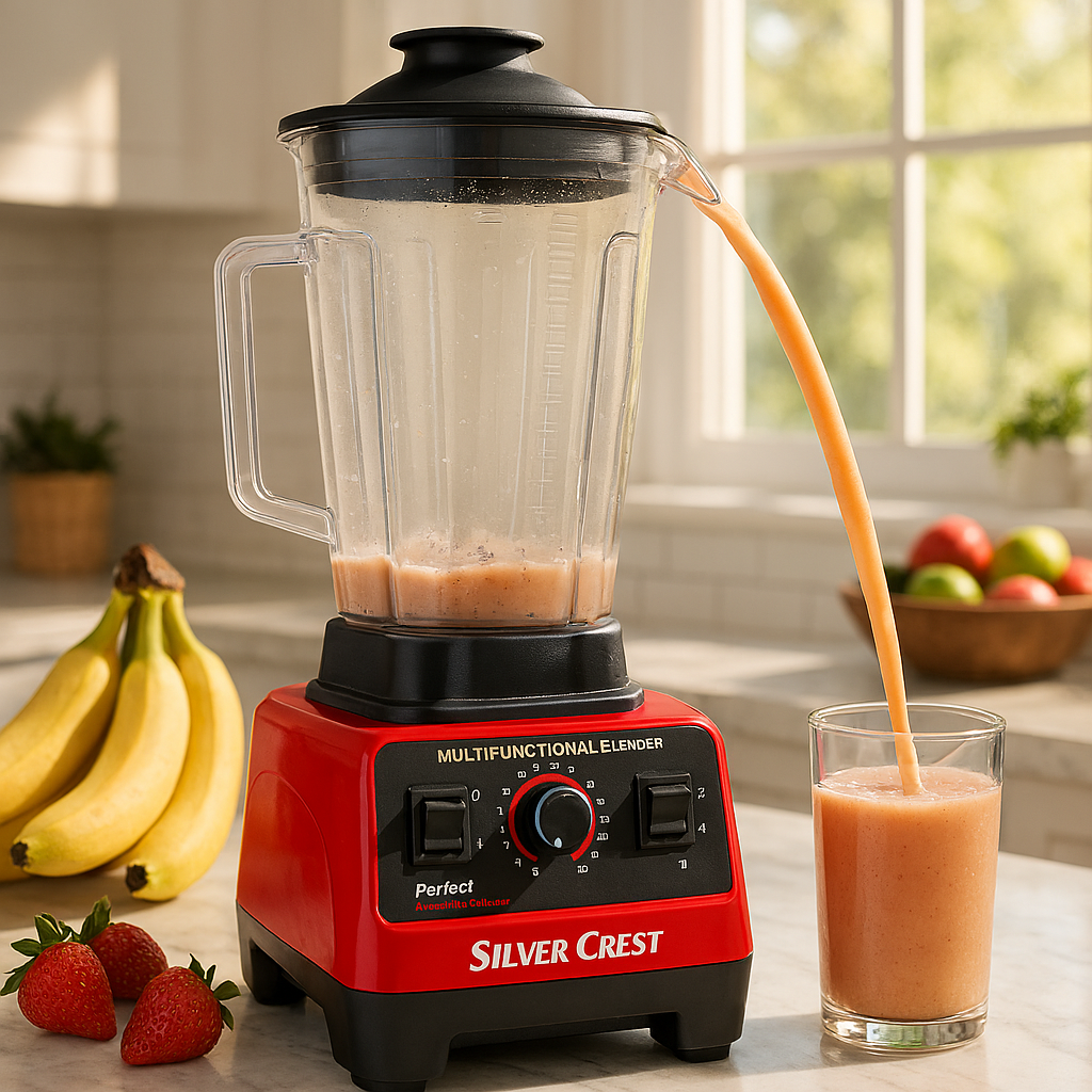 Silver Crest 2-in-1 Heavy Duty Blender 4500W | 2-Litter Jar +