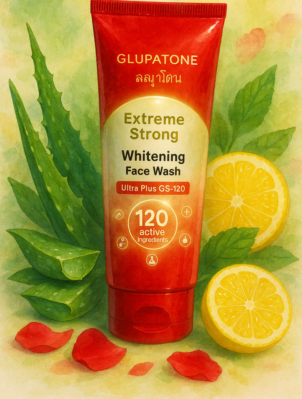 Glupatone Face Wash Brightening & Cleansing Liquid Face Wash, 100ml