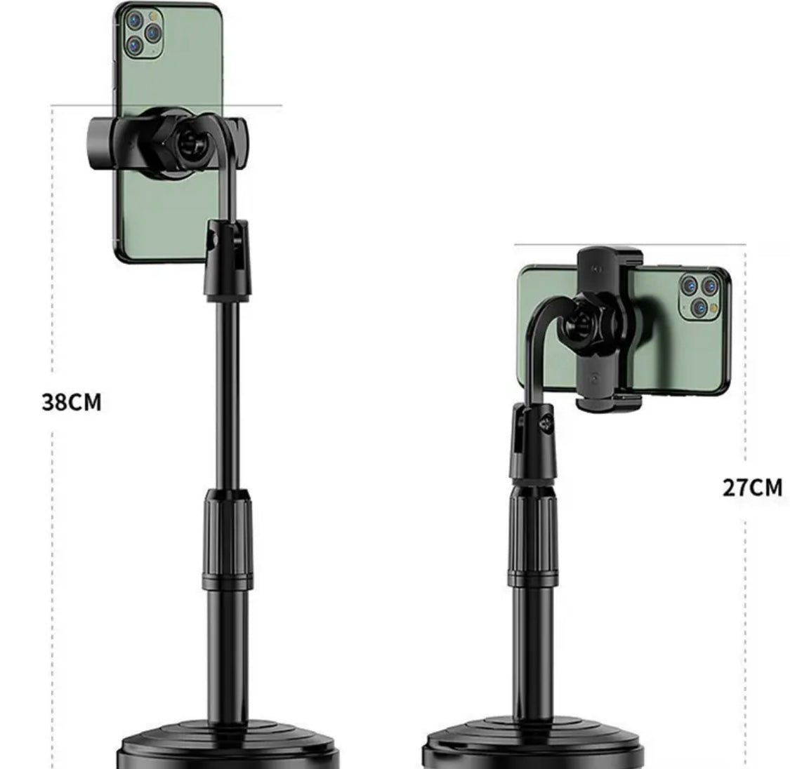 Multifunction Mobile Tripod Stand Mini Tripod Stand Mobile Holder Adjustable Height &