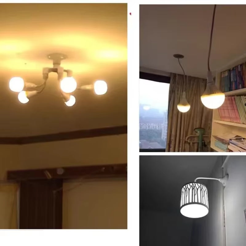 Flexible Light Bulb Holder Adjustable Bulb Socket Extension