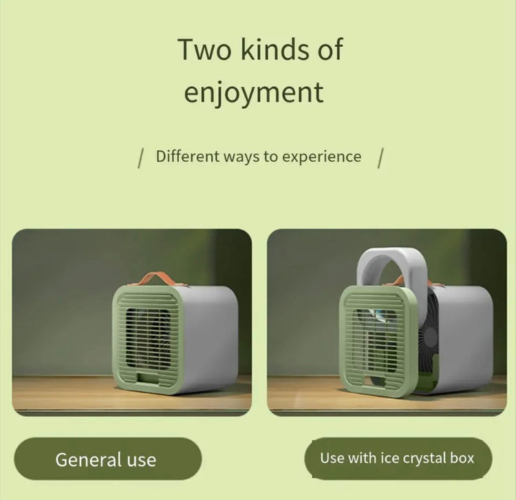 Portable Desktop Air Conditioning Fan | Three Gears Adjustable Strong Cold Air