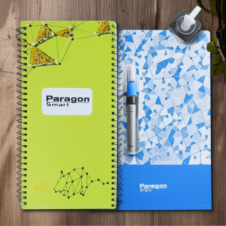 Notebook 160/200 Pages Premium 70gsm Imported Paper, Durable Cover, Smooth Bleed-Resistant