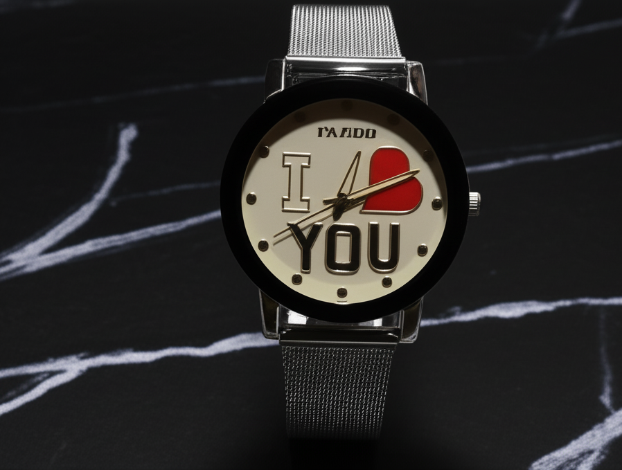 Elegant Unisex Silver Stainless Steel Watch Minimalist Luxury Timepiece
