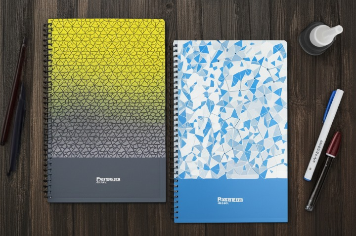 Notebook 160/200 Pages Premium 70gsm Imported Paper, Durable Cover, Smooth Bleed-Resistant