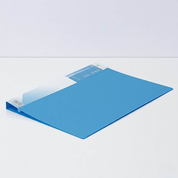Transparent PVC Plastic Clip File for A4 & Legal Documents Durable, - CheckNpays