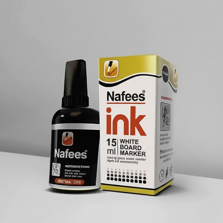 Nafees Stamp Pad Ink High-Quality, Fast-Drying, Smudge-Free Ink for Clear Impressions