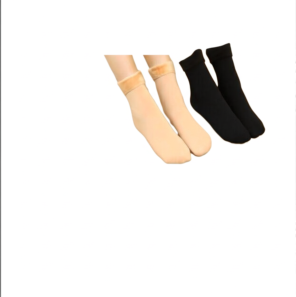 Women’s Woolen Quarter Socks Pack of 2 , Soft & Warm
