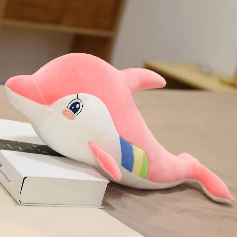 Chroma the Dolphin | Dolphin Doll Aquarium Animal Stuff Plush Toy