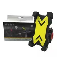 Mobile Phone Holder Stand for Bicycle & Motorcycle Universal 360° Rotation
