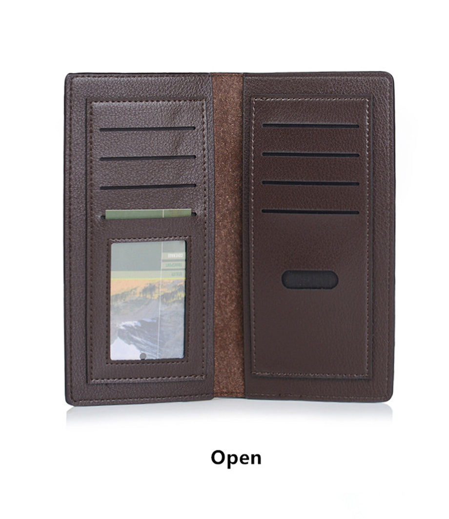 JEEP BULUO Brand Wallet Clutch Carteira Masculina Men Leather Men Wallets Business