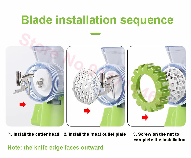 Grinder High-Quality Multifunctional Meat Mincer Vegetable Chopper Blender Home Kitchen Cooking Tools