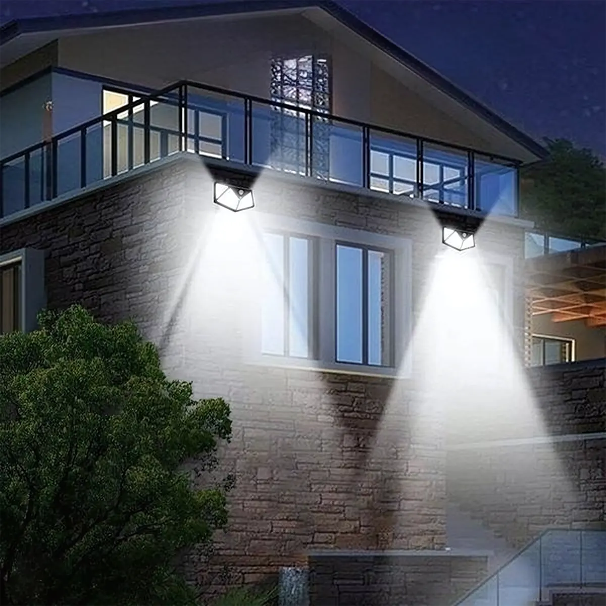 Solar Interaction Light | Solar charging Led Induction Motion sensor wall lamp